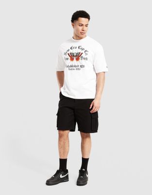 Spodenki męskie na lato casual New Era ze sklepu: JD Sports  w kategorii: Spodenki męskie - zdjęcie 9C9C4A-9AA-13709_60856201