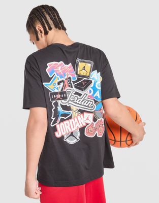 T-shirt męski Jordan ze sklepu: JD Sports  w kategorii: T-shirty męskie - zdjęcie 9C9C4A-9AA-13709_95F976-023