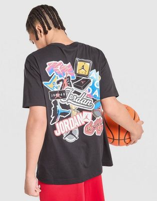 T-shirt męski Jordan ze sklepu: JD Sports  w kategorii: T-shirty męskie - zdjęcie 9C9C4A-9AA-13709_95F976-023