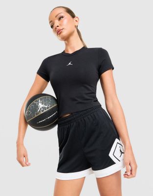 Szorty na lato młodzieżowe Jordan ze sklepu: JD Sports  w kategorii: Szorty - zdjęcie 9C9C4A-9AA-13709_FN5134-010