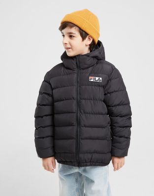 Kurtka chłopięca na zimę Fila ze sklepu: JD Sports  w kategorii: Kurtki chłopięce - zdjęcie 9C9C4A-9AA-13709_FW23JDK005BRENTBLK