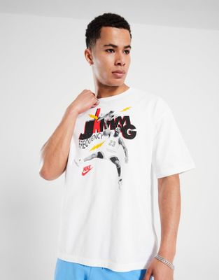 T-shirt męski na lato Jordan ze sklepu: JD Sports  w kategorii: T-shirty męskie - zdjęcie 9C9C4A-9AA-13709_HJ2929-100