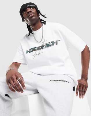 Hoodrich - T-shirt męski młodzieżowy ze sklepu: JD Sports  w kategorii: T-shirty męskie - zdjęcie 9C9C4A-9AA-13709_HR01260498