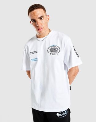 T-shirt męski Hoodrich ze sklepu: JD Sports  w kategorii: T-shirty męskie - zdjęcie 9C9C4A-9AA-13709_HR02250007