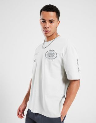 T-shirt męski młodzieżowy Hoodrich ze sklepu: JD Sports  w kategorii: T-shirty męskie - zdjęcie 9C9C4A-9AA-13709_HR02250013