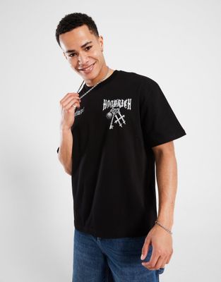 T-shirt męski Hoodrich ze sklepu: JD Sports  w kategorii: T-shirty męskie - zdjęcie 9C9C4A-9AA-13709_HR02250049