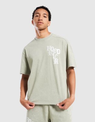 T-shirt męski na wiosnę Hoodrich ze sklepu: JD Sports  w kategorii: T-shirty męskie - zdjęcie 9C9C4A-9AA-13709_HR02260187