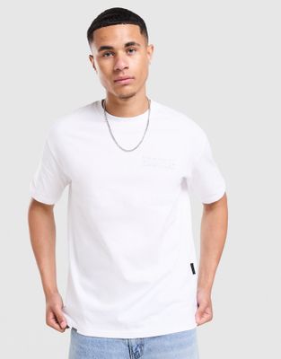T-shirt męski wiosenny Hoodrich ze sklepu: JD Sports  w kategorii: T-shirty męskie - zdjęcie 9C9C4A-9AA-13709_HR03260259