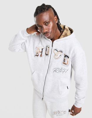 Bluza męska na wiosnę Hoodrich ze sklepu: JD Sports  w kategorii: Bluzy męskie - zdjęcie 9C9C4A-9AA-13709_HR03260274