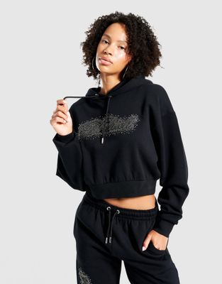 Bluza damska młodzieżowa na jesień Hoodrich ze sklepu: JD Sports  w kategorii: Bluzy damskie - zdjęcie 9C9C4A-9AA-13709_HW03250052