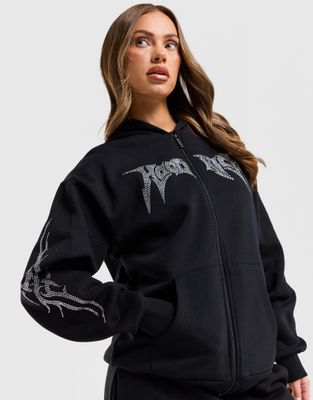 Bluza damska na jesień Hoodrich ze sklepu: JD Sports  w kategorii: Bluzy damskie - zdjęcie 9C9C4A-9AA-13709_HW04250249