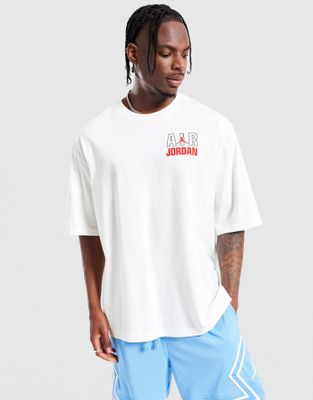 T-shirt męski casual Jordan ze sklepu: JD Sports  w kategorii: T-shirty męskie - zdjęcie 9C9C4A-9AA-13709_IF3116-100