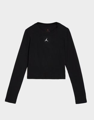Bluzka damska casual Jordan ze sklepu: JD Sports  w kategorii: Bluzki damskie - zdjęcie 9C9C4A-9AA-13709_IM7353-010