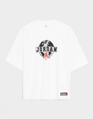 T-shirt męski młodzieżowy Jordan ze sklepu: JD Sports  w kategorii: T-shirty męskie - zdjęcie 9C9C4A-9AA-13709_IQ0829-100