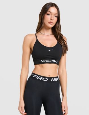 Biustonosz sportowy Nike ze sklepu: JD Sports  w kategorii: Biustonosze - zdjęcie 9C9C4A-9AA-13709_IR4154-011