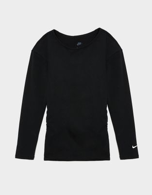 Bluzka damska casual Nike ze sklepu: JD Sports  w kategorii: Bluzki damskie - zdjęcie 9C9C4A-9AA-13709_IX7065-010