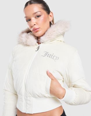 Kurtka damska na zimę Juicy Couture ze sklepu: JD Sports  w kategorii: Kurtki damskie