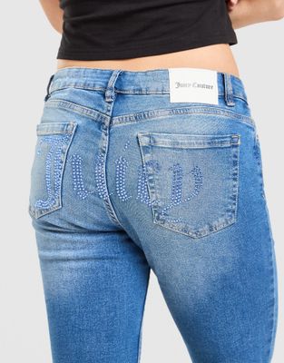 Jeansy damskie wiosenne Juicy Couture ze sklepu: JD Sports  w kategorii: Jeansy damskie - zdjęcie 9C9C4A-9AA-13709_JCJDW531128