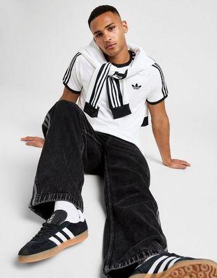 T-shirt męski w stylu młodzieżowym adidas ze sklepu: JD Sports  w kategorii: T-shirty męskie - zdjęcie 9C9C4A-9AA-13709_KB8335