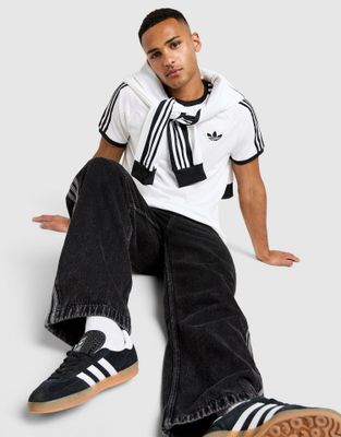 T-shirt męski w stylu młodzieżowym adidas ze sklepu: JD Sports  w kategorii: T-shirty męskie - zdjęcie 9C9C4A-9AA-13709_KB8335
