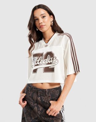 Bluzka damska w sportowym stylu na wiosnę adidas ze sklepu: JD Sports  w kategorii: Bluzki damskie - zdjęcie 9C9C4A-9AA-13709_KY1008