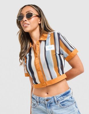 adidas - Bluzka damska w sportowym stylu ze sklepu: JD Sports  w kategorii: Bluzki damskie - zdjęcie 9C9C4A-9AA-13709_KY8139