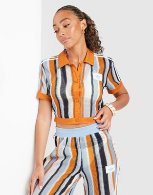 adidas - Bluzka damska w sportowym stylu ze sklepu: JD Sports  w kategorii: Bluzki damskie - zdjęcie 9C9C4A-9AA-13709_KY8139