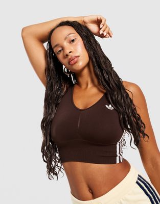 Biustonosz sportowy adidas ze sklepu: JD Sports  w kategorii: Biustonosze - zdjęcie 9C9C4A-9AA-13709_KZ4107