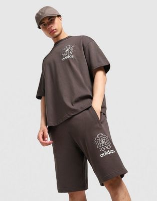 Spodenki męskie w sportowym stylu adidas ze sklepu: JD Sports  w kategorii: Spodenki męskie - zdjęcie 9C9C4A-9AA-13709_LF8967