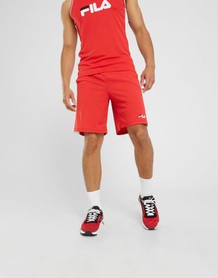 Fila - Spodenki męskie w sportowym stylu ze sklepu: JD Sports  w kategorii: Spodenki męskie - zdjęcie 9C9C4A-9AA-13709_MELLISS22JDM026RED