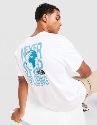 The North Face - T-shirt męski na wiosnę w sportowym stylu ze sklepu: JD Sports  w kategorii: T-shirty męskie - zdjęcie 9C9C4A-9AA-13709_NF0A8J2MFN41
