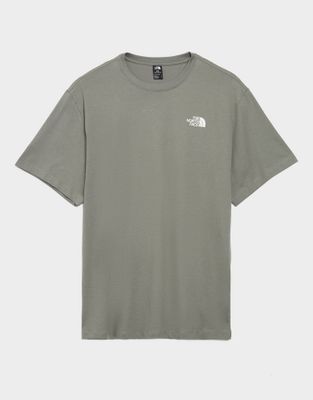 T-shirt męski casual The North Face ze sklepu: JD Sports  w kategorii: T-shirty męskie