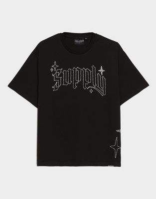 T-shirt męski Supply & Demand ze sklepu: JD Sports  w kategorii: T-shirty męskie - zdjęcie 9C9C4A-9AA-13709_SUPTM17690007