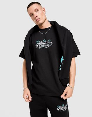 T-shirt męski w stylu młodzieżowym Supply & Demand ze sklepu: JD Sports  w kategorii: T-shirty męskie - zdjęcie 9C9C4A-9AA-13709_SUPTM18075007