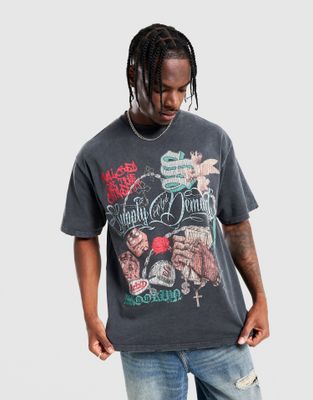 T-shirt męski na wiosnę Supply & Demand ze sklepu: JD Sports  w kategorii: T-shirty męskie - zdjęcie 9C9C4A-9AA-13709_SUPTM18428007