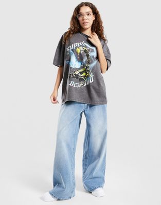 Jeansy damskie w miejskim stylu Supply & Demand ze sklepu: JD Sports  w kategorii: Jeansy damskie - zdjęcie 9C9C4A-9AA-13709_SUPTW17895740