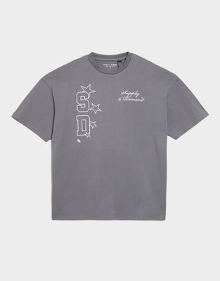 Bluzka damska młodzieżowa Supply & Demand ze sklepu: JD Sports  w kategorii: Bluzki damskie - zdjęcie 9C9C4A-9AA-13709_SUPTW18058171