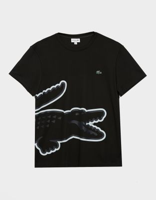 T-shirt męski młodzieżowy Lacoste ze sklepu: JD Sports  w kategorii: T-shirty męskie - zdjęcie 9C9C4A-9AA-13709_TH0820_031