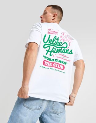 T-shirt męski letni Unlike Humans ze sklepu: JD Sports  w kategorii: T-shirty męskie - zdjęcie 9C9C4A-9AA-13709_ULHTM10307010