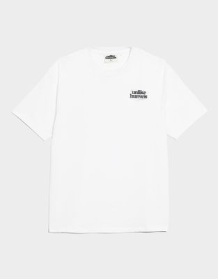 T-shirt męski wiosenny Unlike Humans ze sklepu: JD Sports  w kategorii: T-shirty męskie - zdjęcie 9C9C4A-9AA-13709_ULHTM10325774