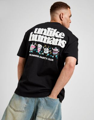 T-shirt męski młodzieżowy Unlike Humans ze sklepu: JD Sports  w kategorii: T-shirty męskie - zdjęcie 9C9C4A-9AA-13709_ULHTM10408007