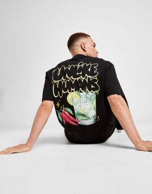 T-shirt męski Unlike Humans ze sklepu: JD Sports  w kategorii: T-shirty męskie - zdjęcie 9C9C4A-9AA-13709_ULHTM10424007