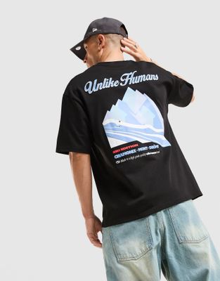 T-shirt męski w stylu młodzieżowym Unlike Humans ze sklepu: JD Sports  w kategorii: T-shirty męskie - zdjęcie 9C9C4A-9AA-13709_ULHTM10477007