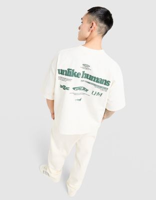 Unlike Humans - T-shirt męski ze sklepu: JD Sports  w kategorii: T-shirty męskie - zdjęcie 9C9C4A-9AA-13709_ULHTM10521104