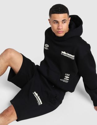 Spodenki męskie Unlike Humans ze sklepu: JD Sports  w kategorii: Spodenki męskie - zdjęcie 9C9C4A-9AA-13709_ULHTM10531007