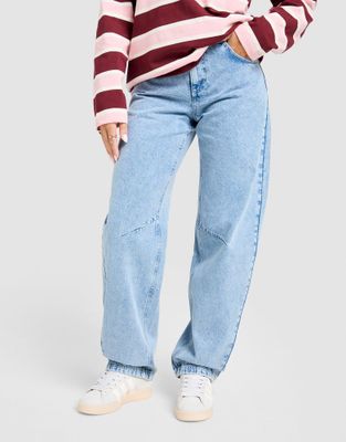Jeansy damskie w miejskim stylu na wiosnę Unlike Humans ze sklepu: JD Sports  w kategorii: Jeansy damskie - zdjęcie 9C9C4A-9AA-13709_ULHTW10253740