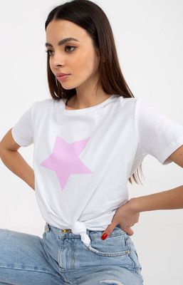 Bluzka damska na wiosnę BASIC FEEL GOOD ze sklepu: Primodo w kategorii: Bluzki damskie - zdjęcie A0D05E-522-13421_183604