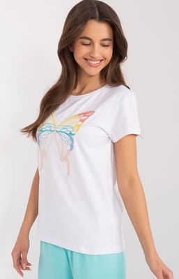 Bluzka damska wiosenna BASIC FEEL GOOD ze sklepu: Primodo w kategorii: Bluzki damskie - zdjęcie A0D05E-522-13421_185769