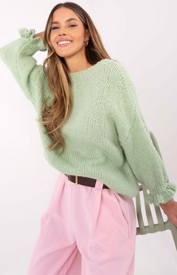 Italy Moda - Sweter damski na zimę casual ze sklepu: Primodo w kategorii: Swetry damskie - zdjęcie A0D05E-522-13421_196263
