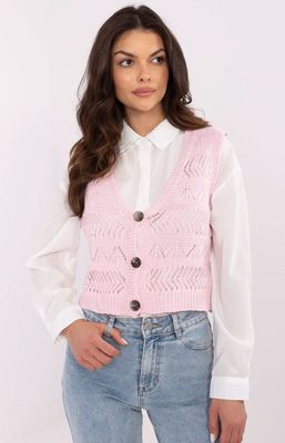 Kamizelka damska letnia casual SUBLEVEL ze sklepu: Primodo w kategorii: Kamizelki damskie - zdjęcie A0D05E-522-13421_206119